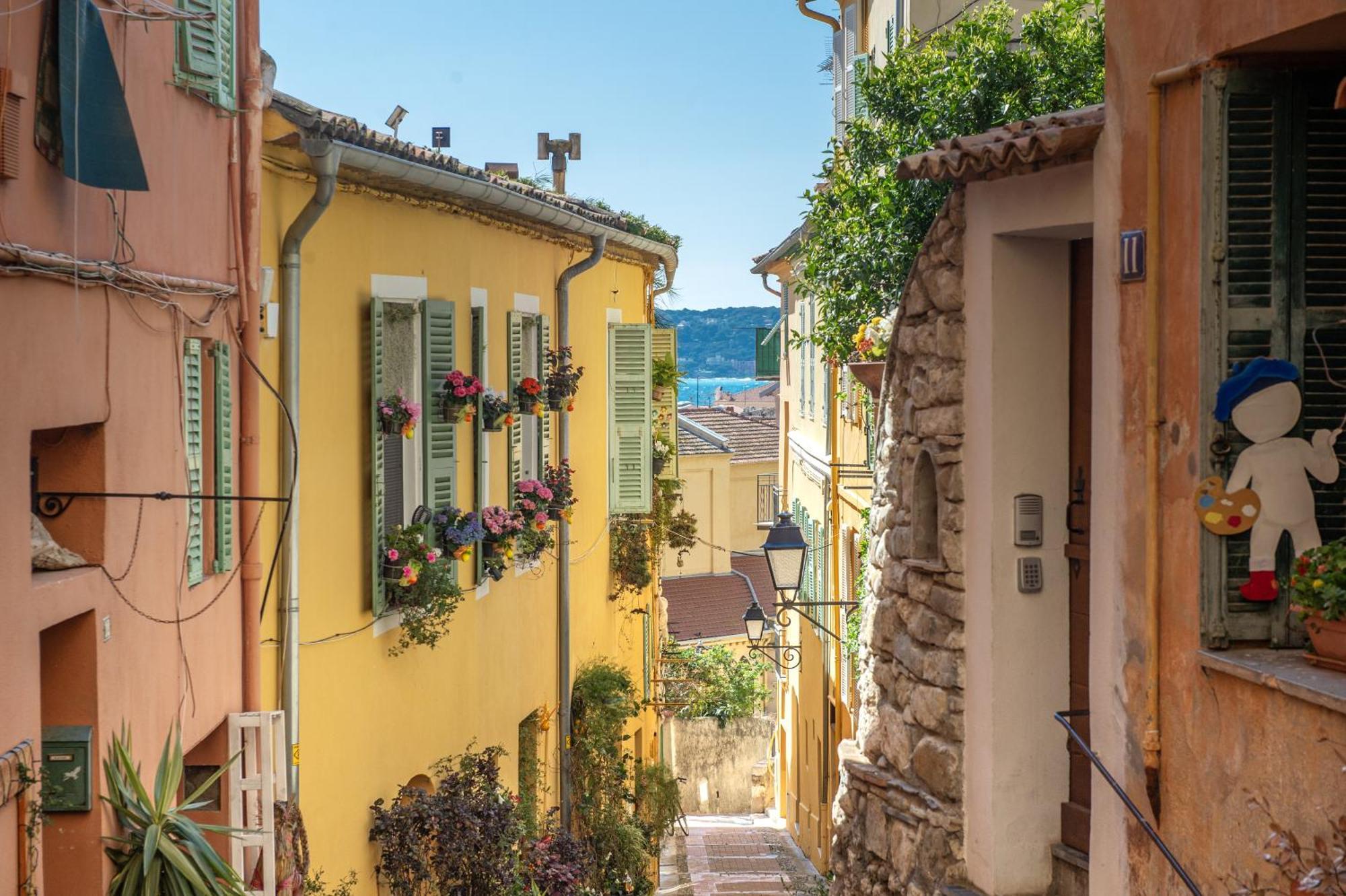 Palm Riviera - Vieille Ville De Menton - Vue Mer Buitenkant foto